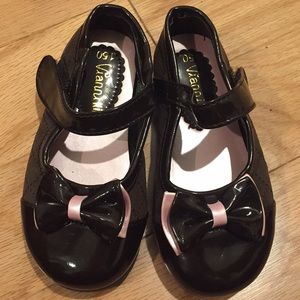 Kids Velcro Dress Shoes